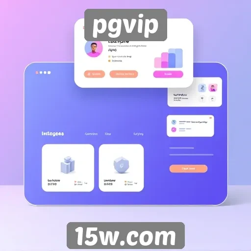 Análise da interface do site pgvip para usuários